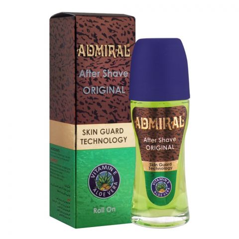 Admiral Original After Shave Roll On, 60ml