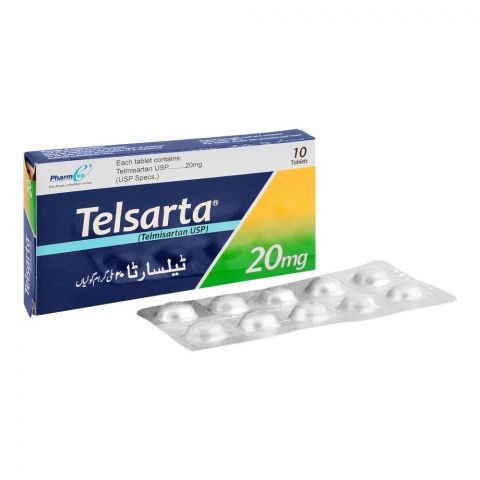 PharmEvo Telsarta Tablet, 20mg, 10-Pack