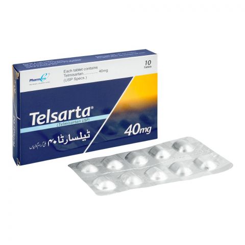 PharmEvo Telsarta Tablet, 40mg, 10-Pack