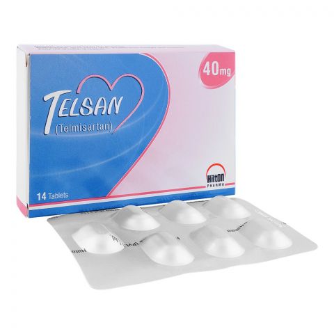 Hilton Pharma Telsan Tablet, 40mg, 14-Pack
