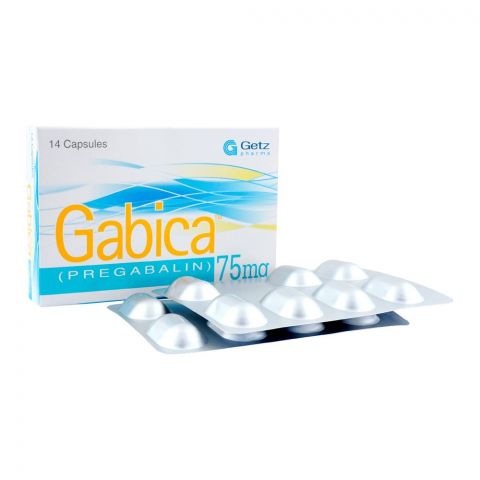 Getz Pharma Gabica Capsule, 75mg, 14-Pack