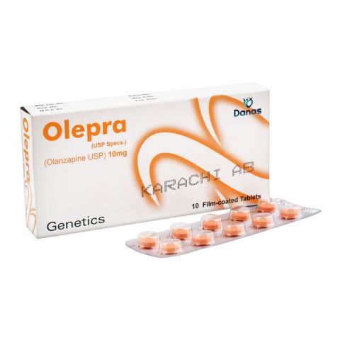Genetics Pharmaceuticals Olepra Tablet, 10mg, 10-Pack