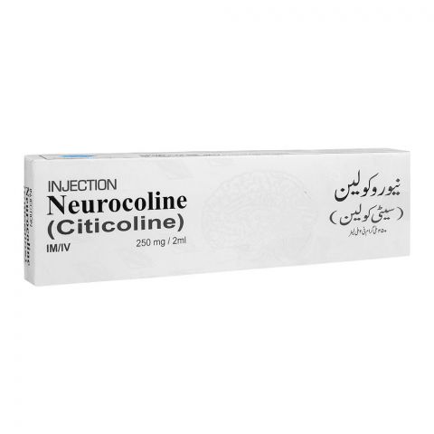 Medisure Laboratories Neurocoline Injection, IM/IV, 250mg/2ml