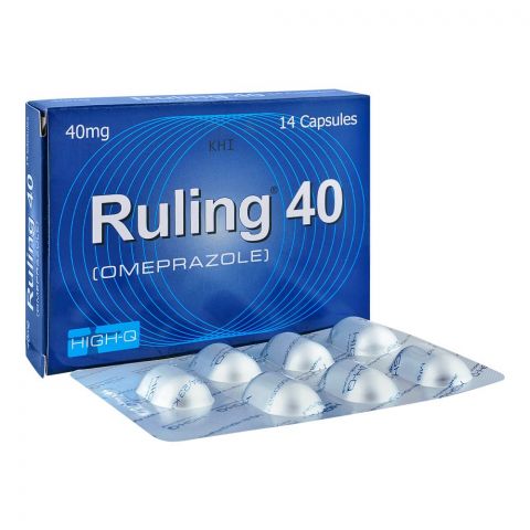 High-Q Pharmaceuticals Ruling Capsule, 40mg, 14-Pack