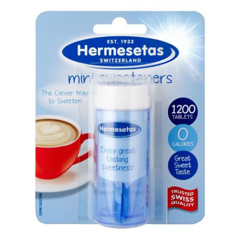Hermesetas Sweeteners, 1200 Tablets