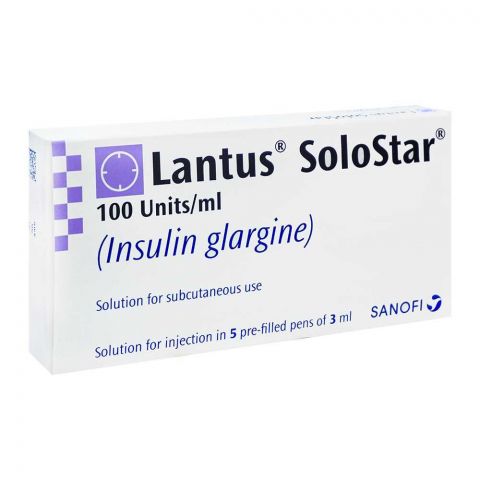 Sanofi-Aventis Lantus Solostar 100 Units/Ml Injection, 3ml