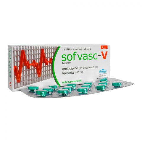 Wilson's Pharmaceuticals Sofvasc-V Tablets 5/80mg, 14 Tablets