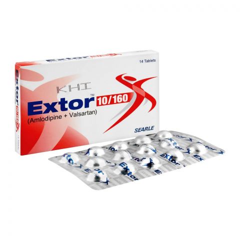Searle Extor Tablet, 10/160mg, 14-Pack