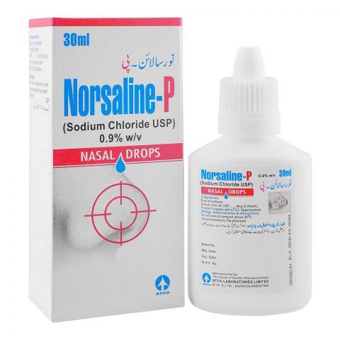 ATCO Laboratories Norsaline-P Drops, 30ml