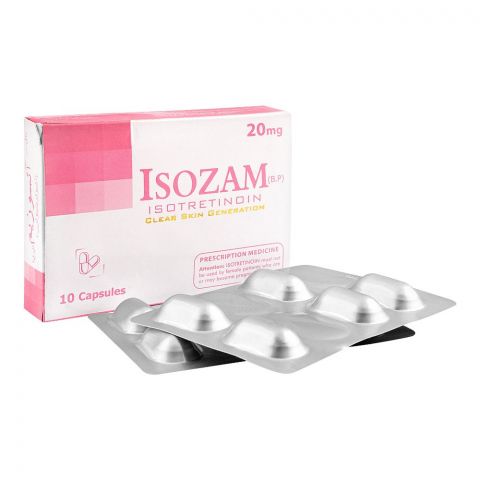 Leo Pharma Isozam Capsules, 20mg, 10-Pack