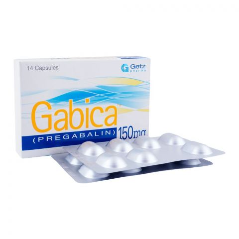 Getz Pharma Gabica Capsule, 150mg, 14-Pack