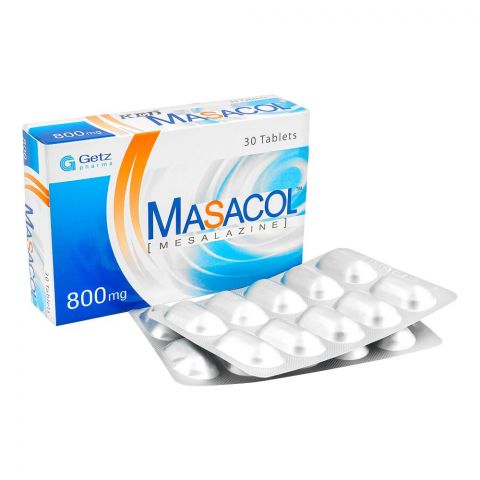 Getz Pharma Masacol Tablet, 800mg, 30-Pack