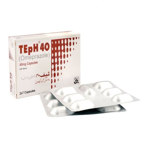 Sami Pharmaceuticals Teph Capsule, 40mg, 14-Pack