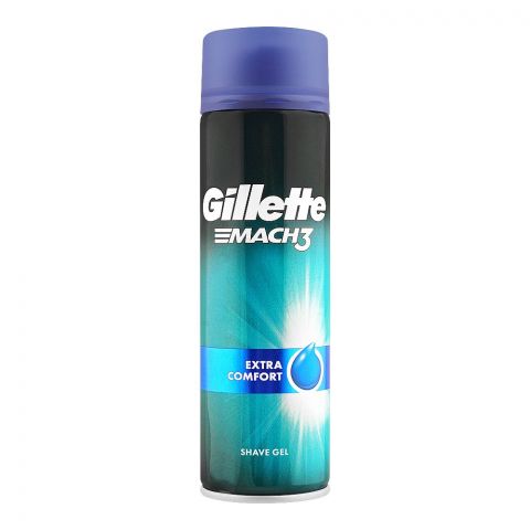 Gillette Mach-3 Extra Comfort Shave Gel, 200ml