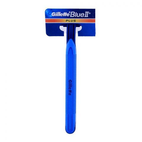 Gillette Blue II Plus Disposable Razors, 2-Pack