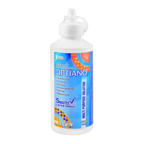 Optiano Multi-Purpose Soft Contact Lenses Solution, 160ml