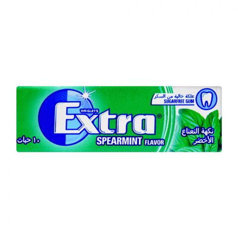 Wringle's Extra Sugar-Free Spearmint Flavor Gum, 14g
