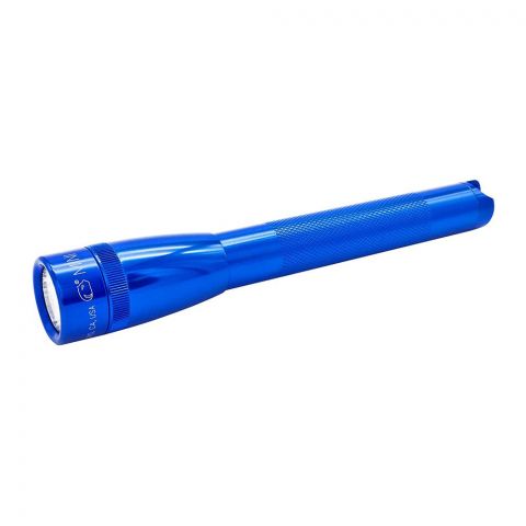 Mini Maglite LED Flashlight, 100 Lumens, Blue, 156-000-026