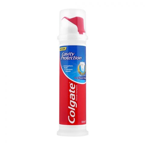 Colgate Cavity Protection Toothpaste, Pump, 100ml