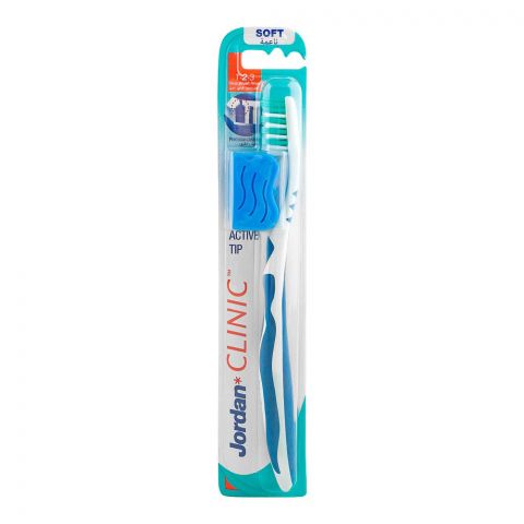 Jordan Clinic Active Tip Toothbrush, Soft