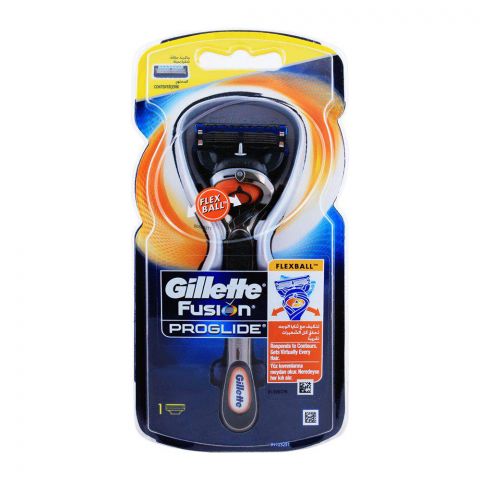 Gillette Fusion ProGlide Flexball Razor + Cartridge, 1-Pack