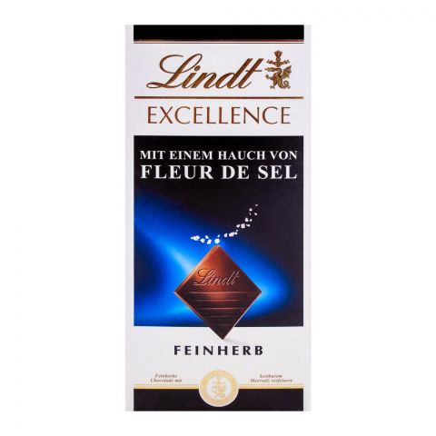 Lindt Excellence A Touch Of Sea Salt Dark 100g