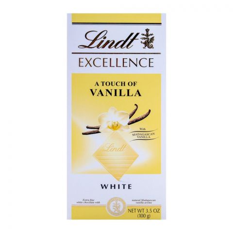 Lindt Excellence A Touch Of Vanilla White 100g
