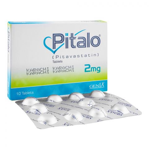 Genix Pharma Pitalo Tablet, 2mg, 10-Pack