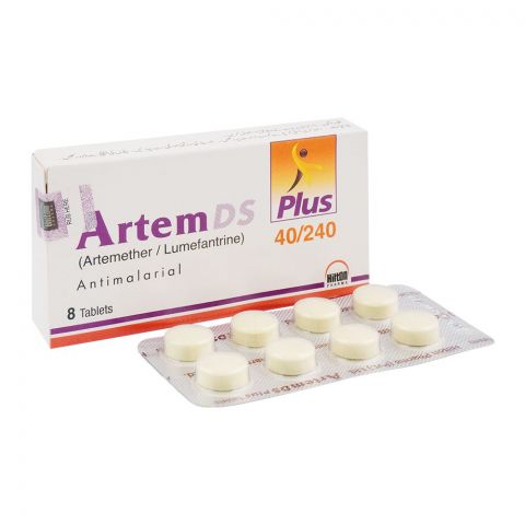 Hilton Pharma Artem DS Plus Tablet, 40/240mg, 8-Pack