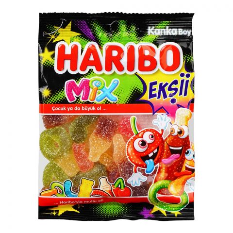 Haribo Fizz Mix Jelly Pouch, 70gm