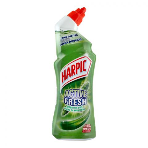 Harpic Active Fresh Toilet Cleaner, Mountain Pine, 750ml