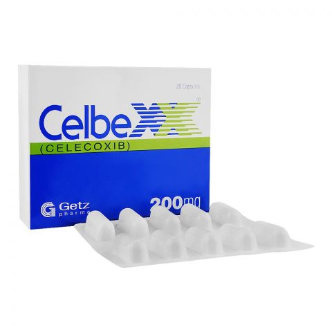 Getz Pharma Celbexx Capsule, 200mg, 20-Pack