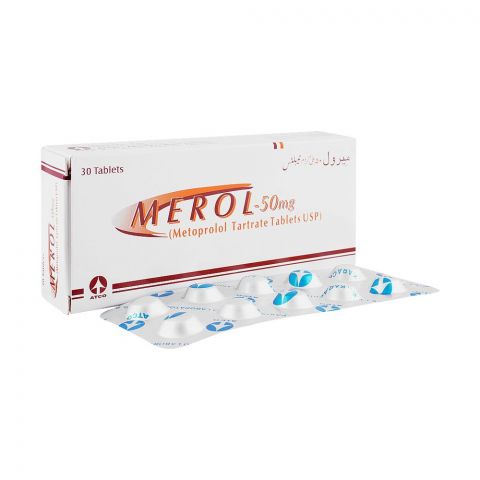 ATCO Laboratories Merol Tablet, 50mg, 30-Pack