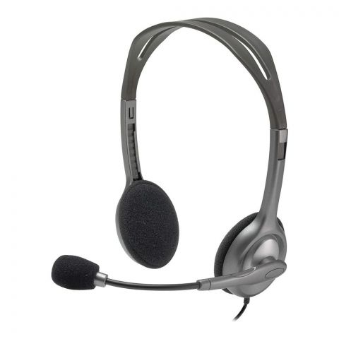 Logitech Stereo Headset, Black, H110,981-00459