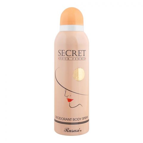 Rasasi Soul Secret Deodorant Body Spray For Women, 200ml