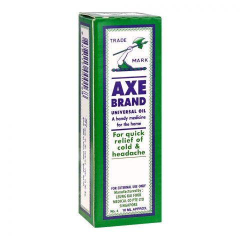 Axe Brand Universal Oil, For Quick Relief of Cold & Headache, 10ml