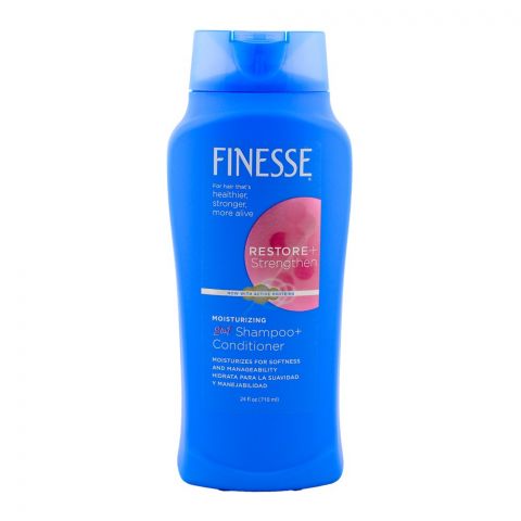 Finesse Restore + Strength 2in1 Moisturizing Shampoo + Conditioner 24oz