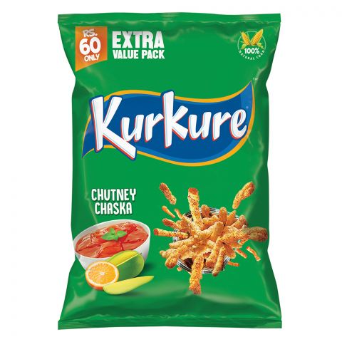 Kurkure Chutney Chaska Chips, 90g