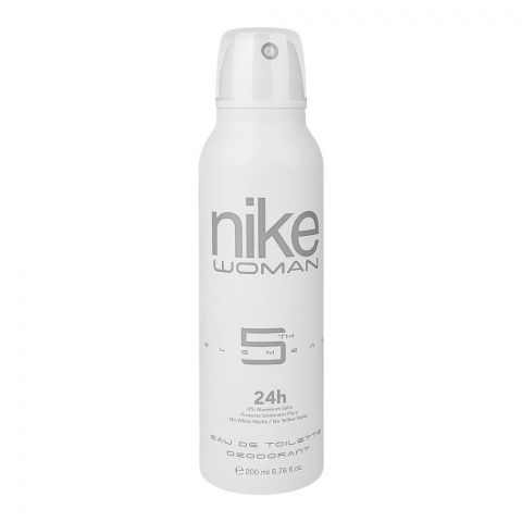 Nike 5th Element Deodorant Spray, Eau de Toilette, 24 Hours Lasting, For Women's, 200ml