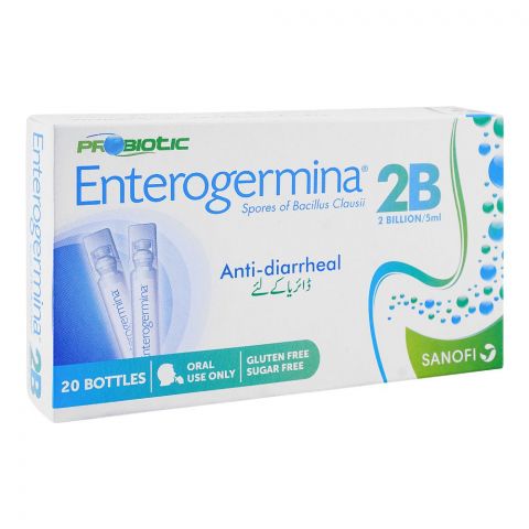 Sanofi-Aventis Enterogermina 2B, Anti-Diarrheal, 5ml
