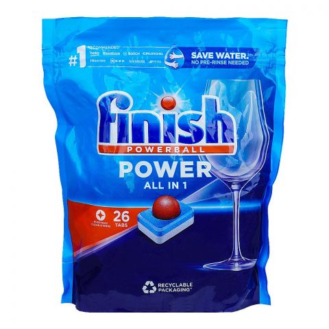 Finish All-In-1 Power Ball Tablets, 416g