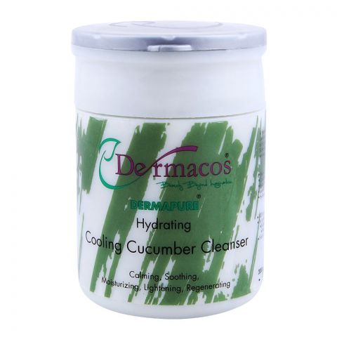 Dermacos Dermapure Hydrating Cooling Cucumber Cleanser, 200g