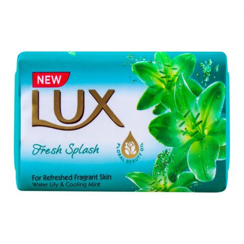 Lux Fresh Splash Water Lily & Cooling Mint Green Soap 110g