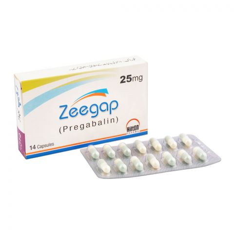Hilton Pharma Zeegap Capsule, 25mg, 14-Pack