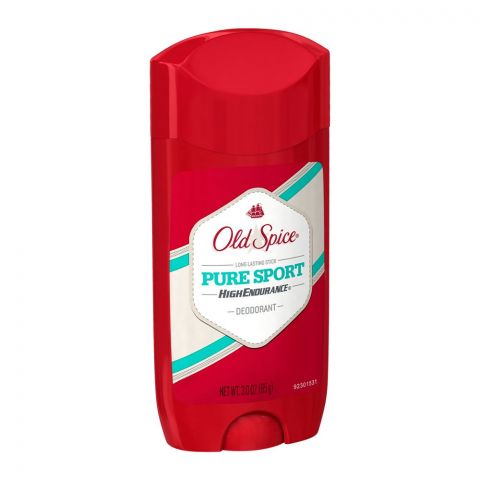 Old Spice Pure Sport High Endurance Deodorant Stick For Men, 85g