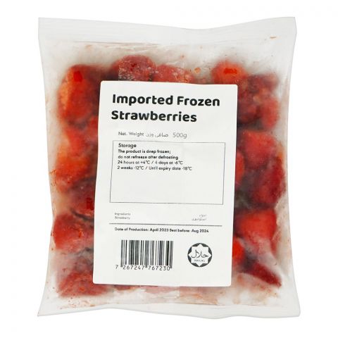 Frozen Strawberries, 500g