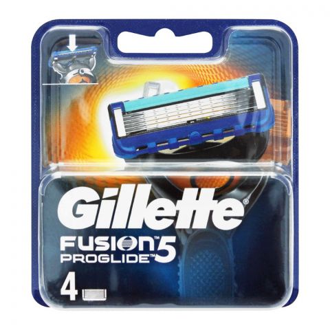 Gillette Fusion ProGlide Cartridges, Razor Blades, 4-Pack