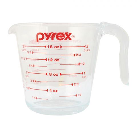 Pyrex Measuring Cup, 500ml, 16oz, 6001075
