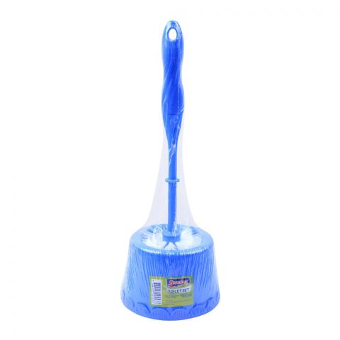 Spontex Toilet Brush Set, Blue