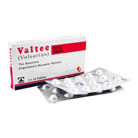 Tabros Pharma Valtec Tablet, 80mg, 28-Pack